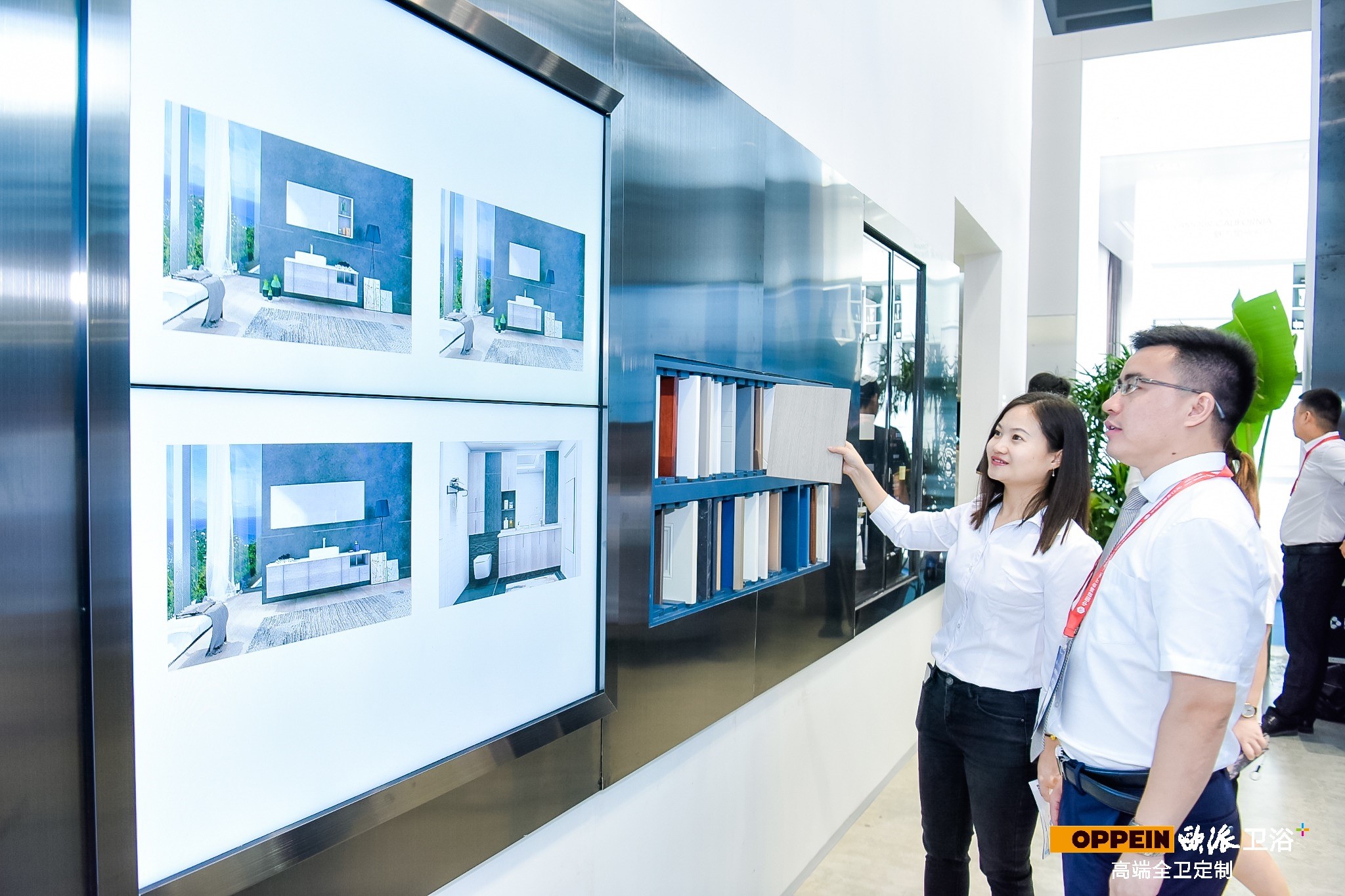 建博会卫浴馆,广州欧派建博会