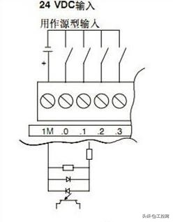 施耐德plc的源型和漏型,plc源型和漏型输入接线图