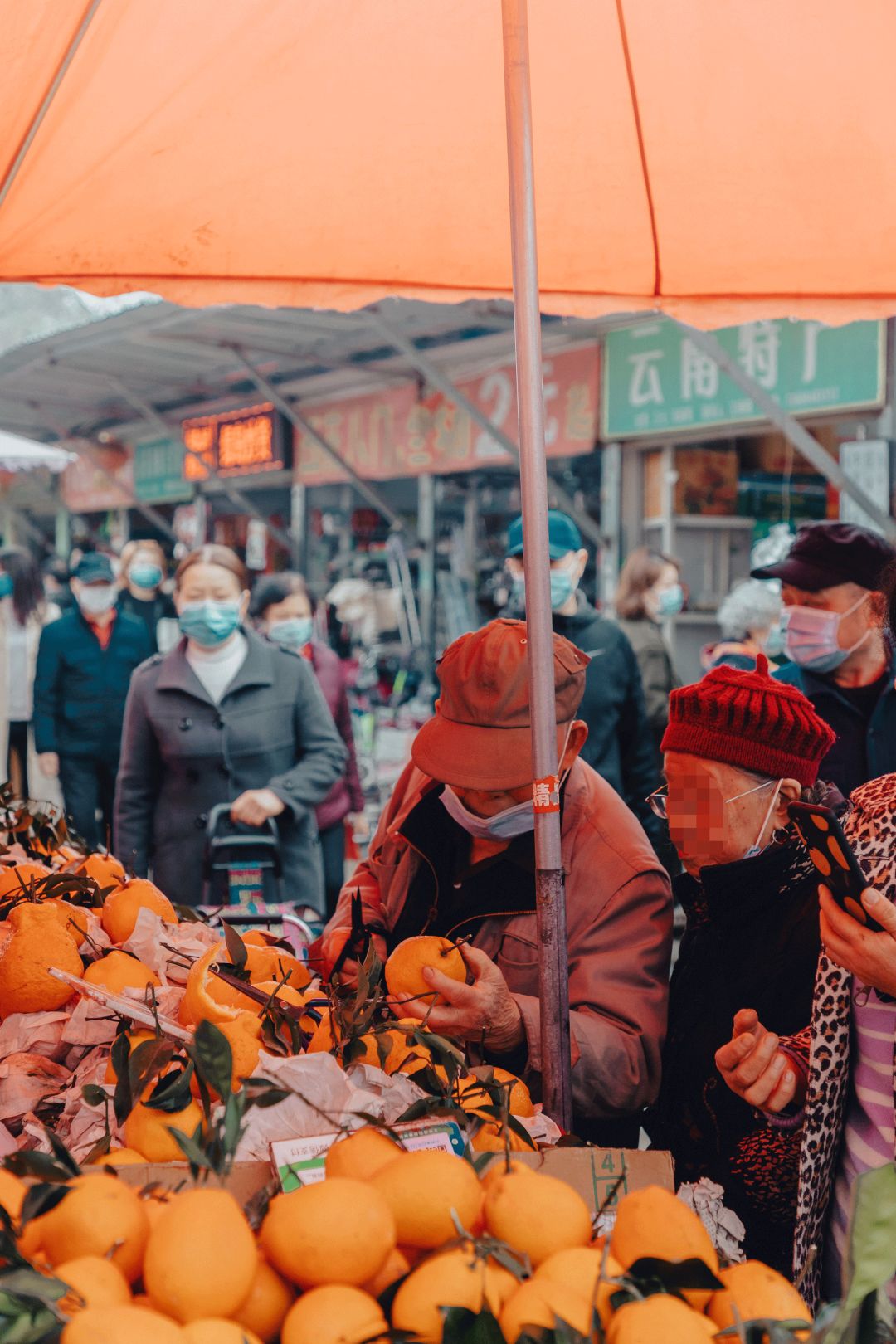 沙河边的野生菜市，是成都嬢嬢的狂欢现场