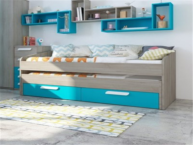 空间小儿童房,小户型儿童房间适合什么样的床