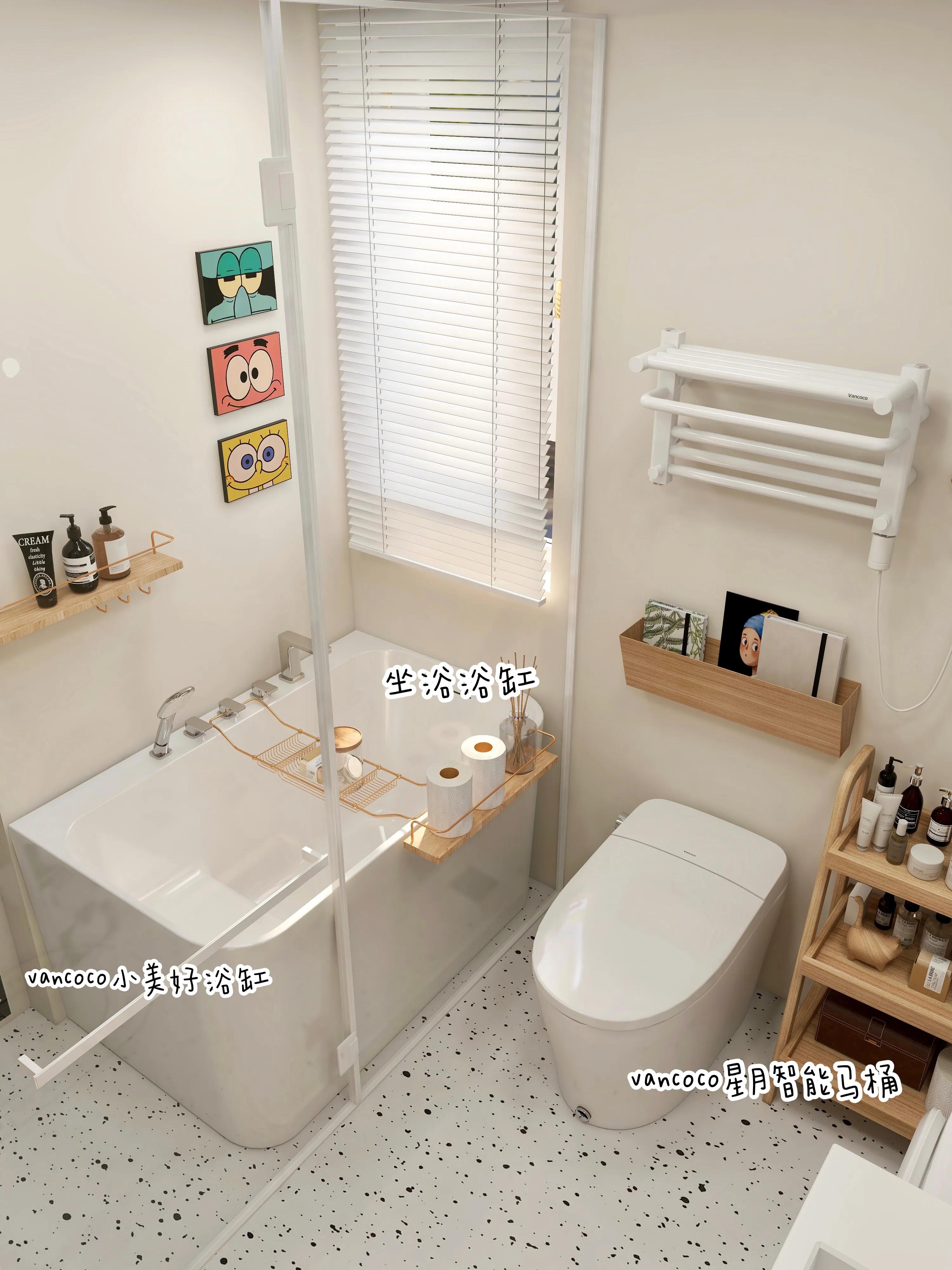 小户型浴缸沐浴体验,小浴房浴缸