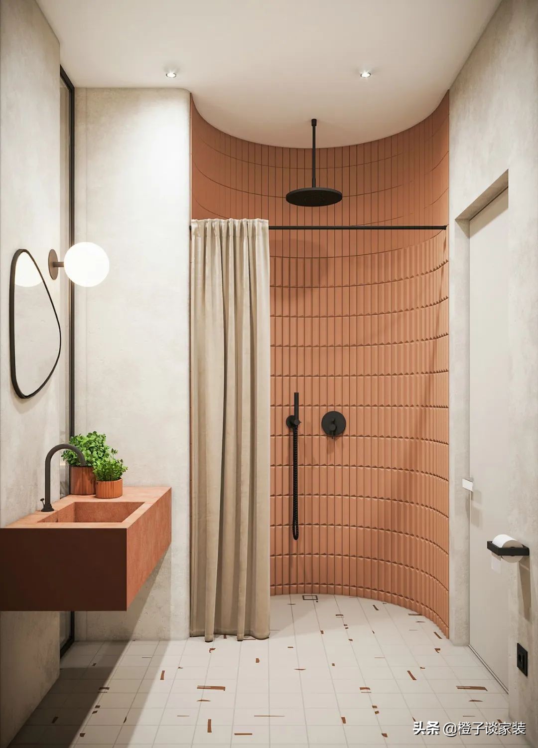 大面积卫生间装修效果图欣赏大全,13款卫生间装修效果图