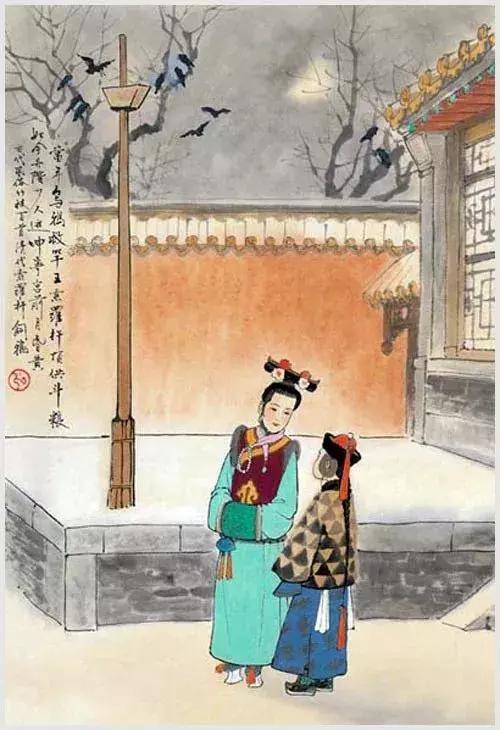 100首诗词100张风俗图太美了,100幅中国古风俗画