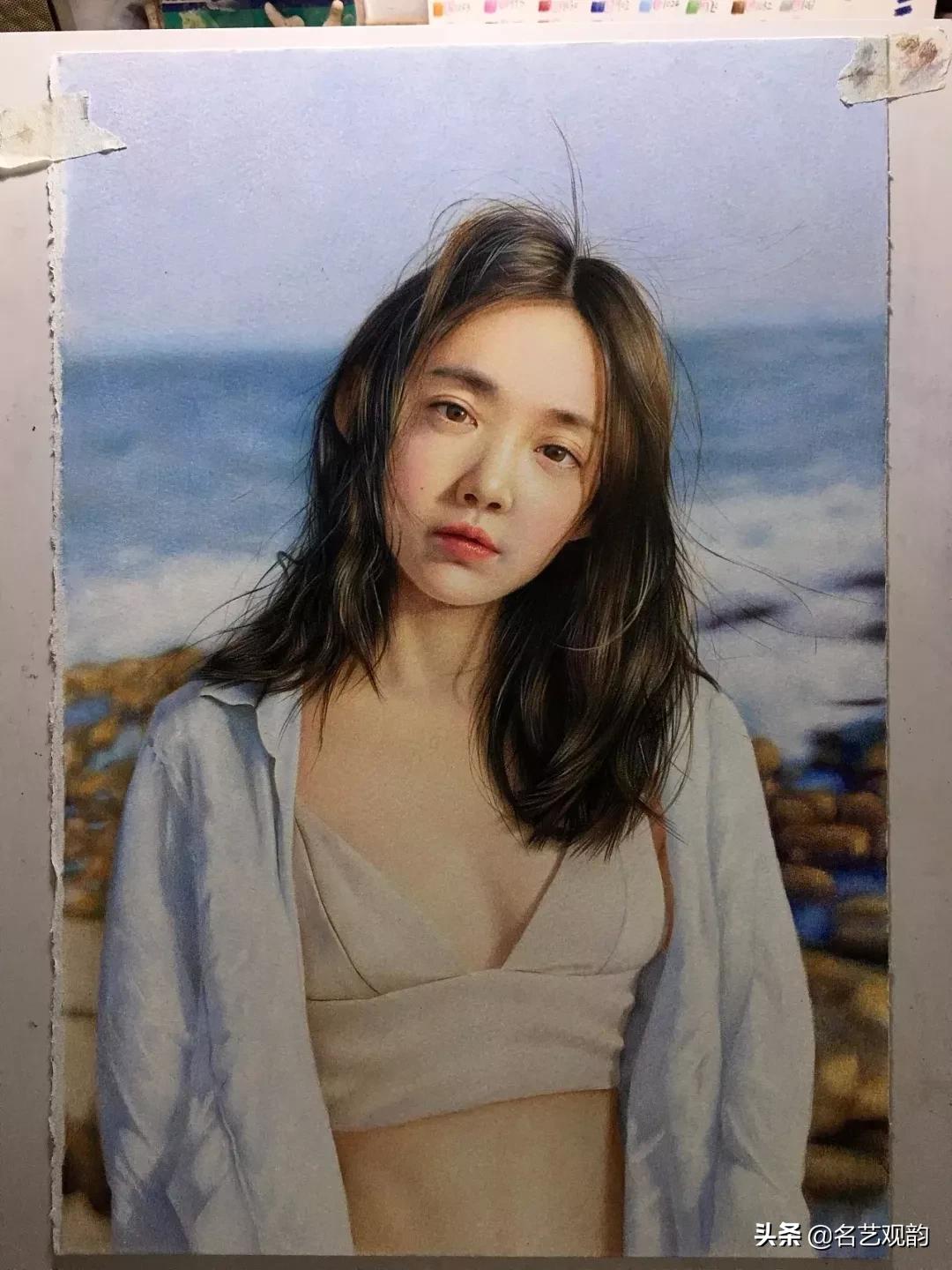 如何用彩铅画女天使男恶魔,用彩铅画动漫人物天使恶魔