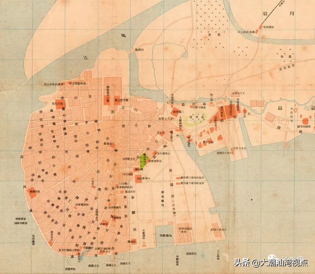 这是一张中国地图,潮汕历史地图全图