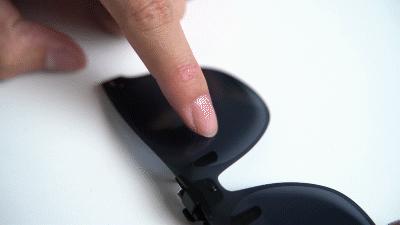 近眼距茶色墨镜,普通眼镜戴在阳光下就变墨镜