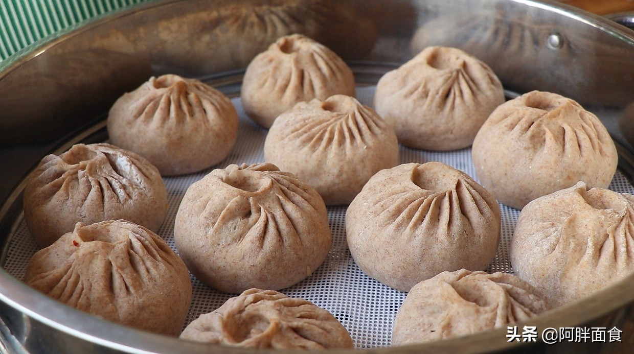 从零开始学做蒸包子,包子馅家庭做法和发面全过程