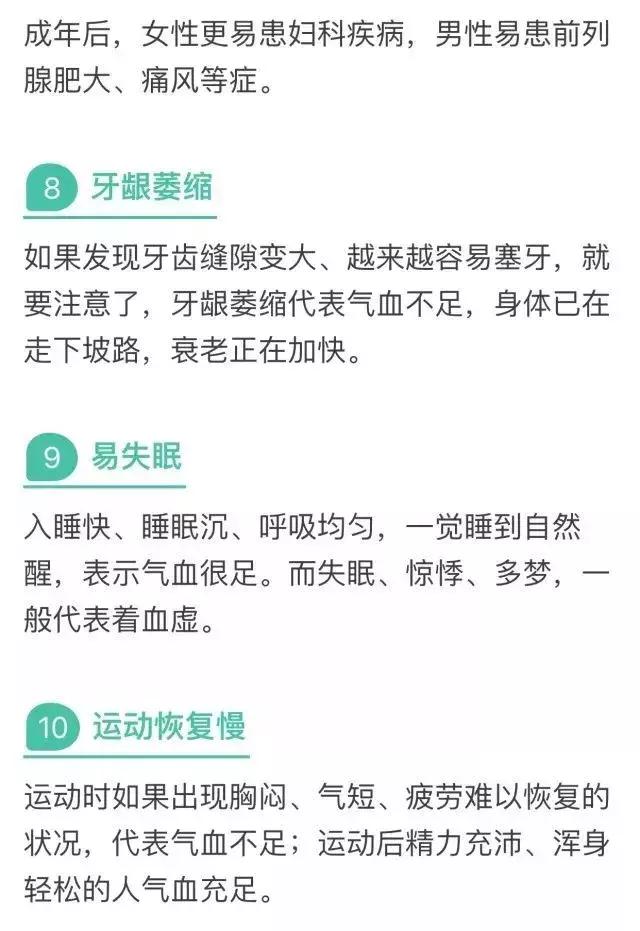 10种面相说明你“气血不足”，其实好好吃饭就能补足