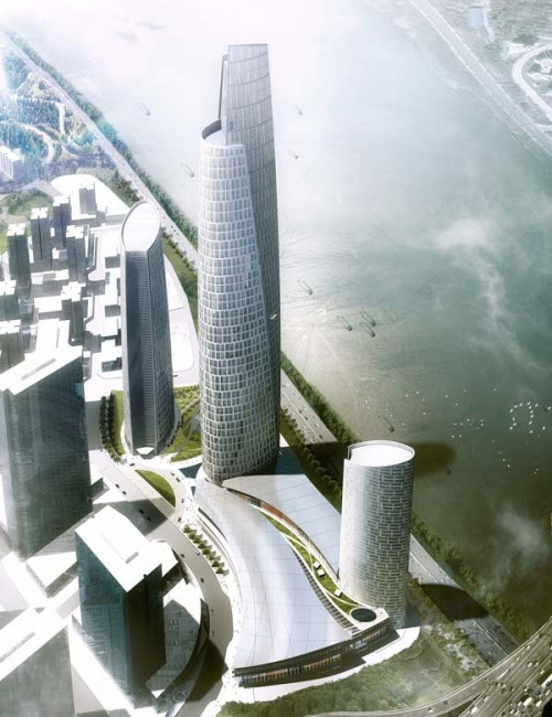 重庆万科陆海国际中心,重庆超级天际线