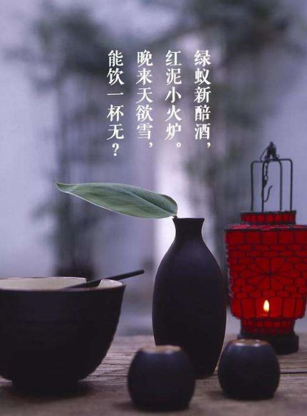 诗词冬日美,饮美酒的唯美诗句