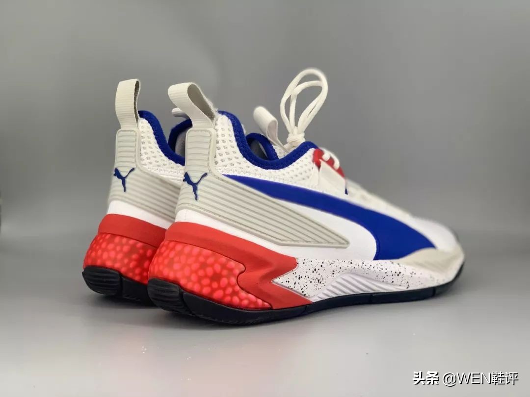 pumauproarhybridcourt黑白,puma中底科技proframe