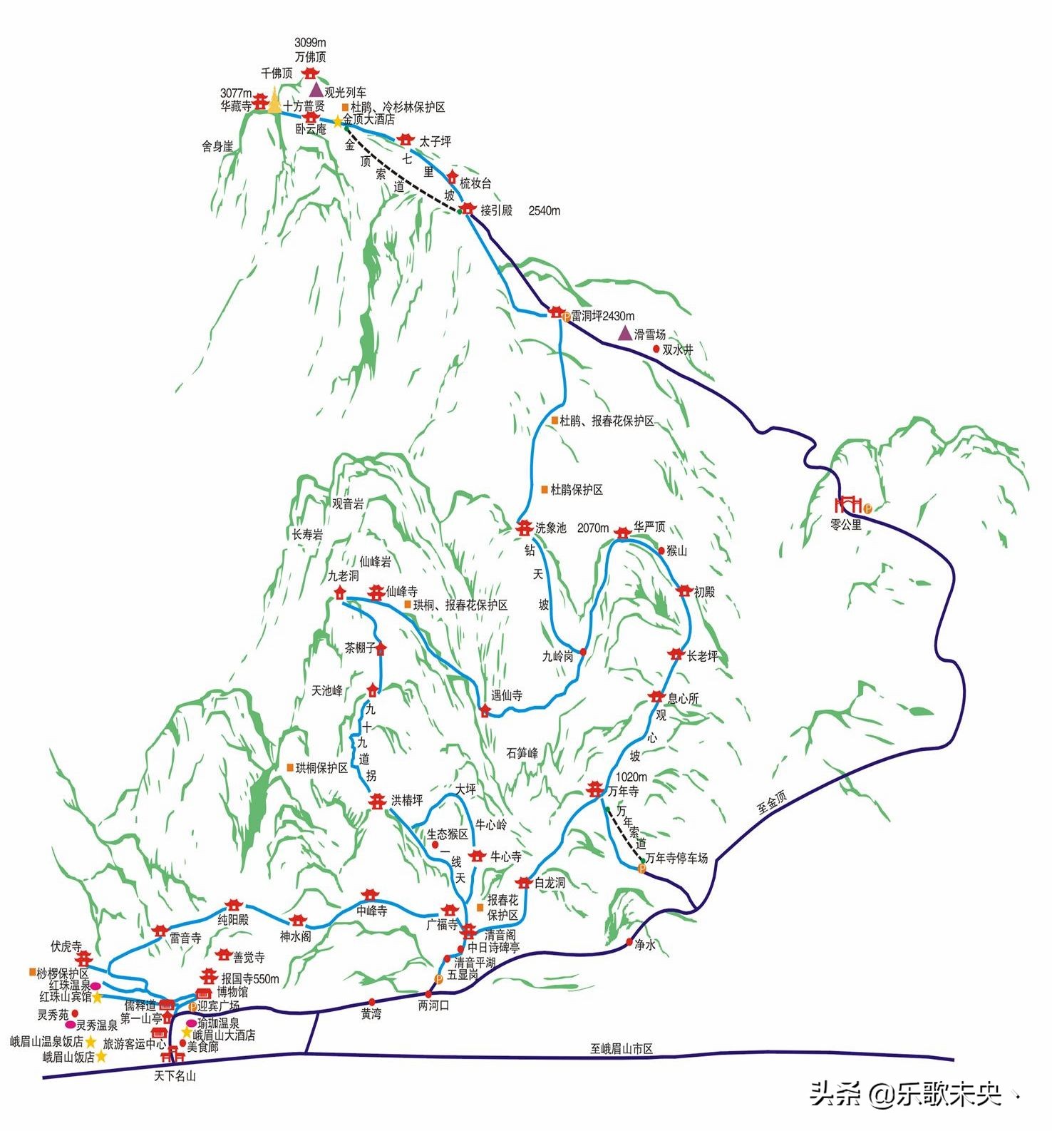 峨眉山登顶路线攻略,峨眉山登顶住宿攻略视频大全