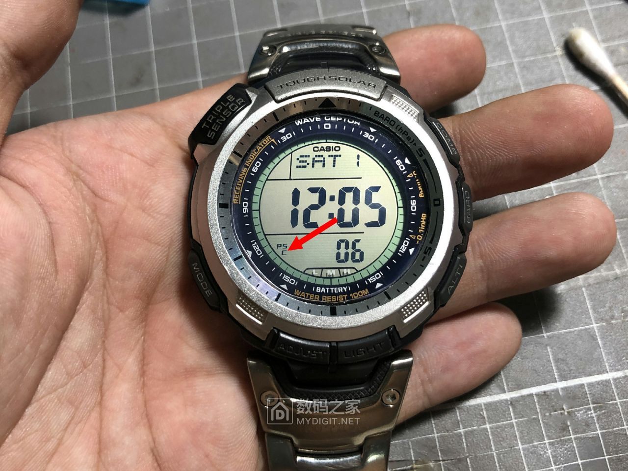 卡西欧手表ga1100更换电池,卡西欧手表ga1100电池更换视频