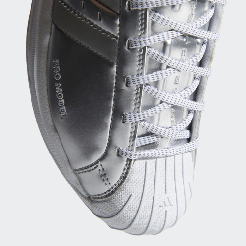 AdidasProModel2G金属银配色：贝壳头设计、bounce缓震加持