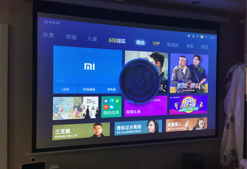 峰米smartlite小米投影青春版,小米投影仪与峰米r1