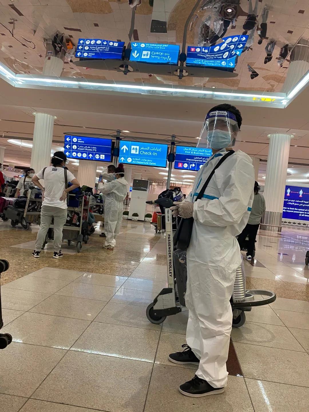 迪拜回国的核酸检测报告,迪拜华人日记