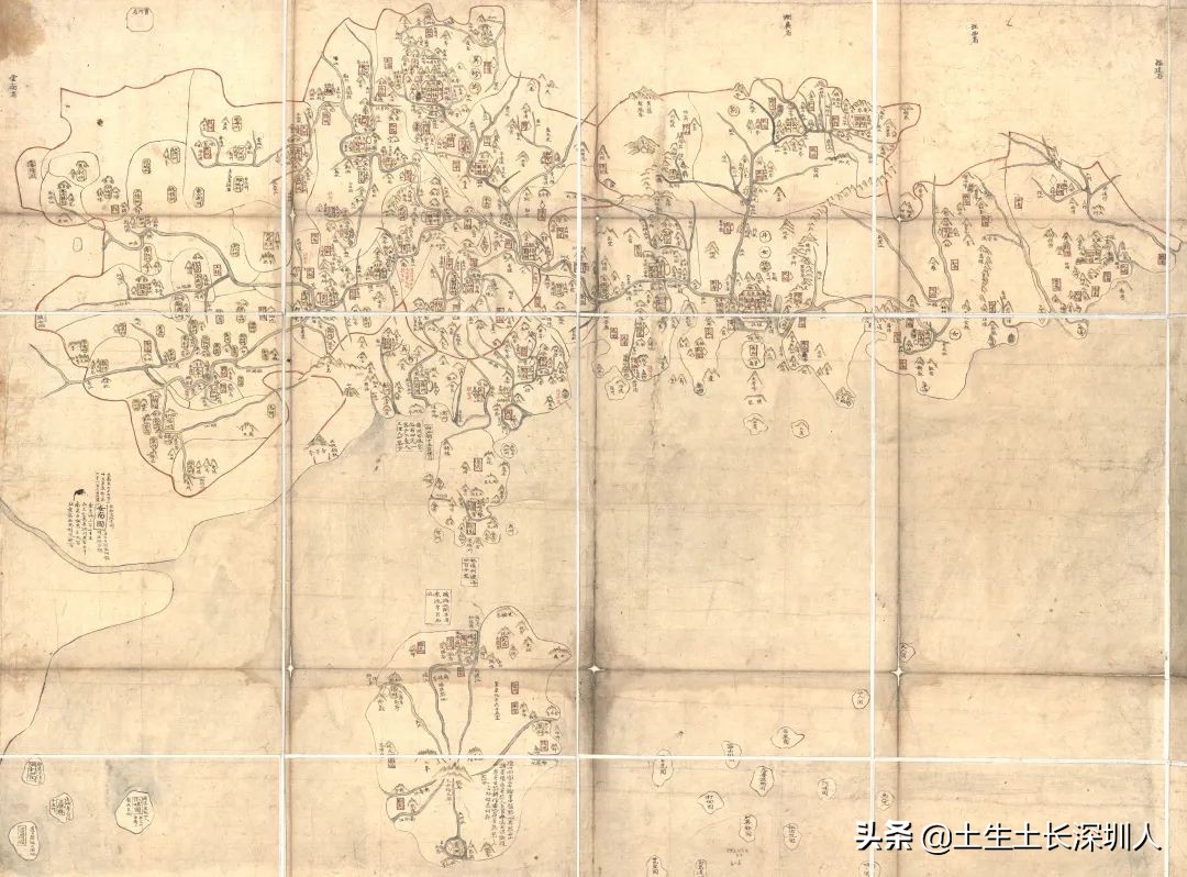 这些深圳老地图,见过一张就算你厉害