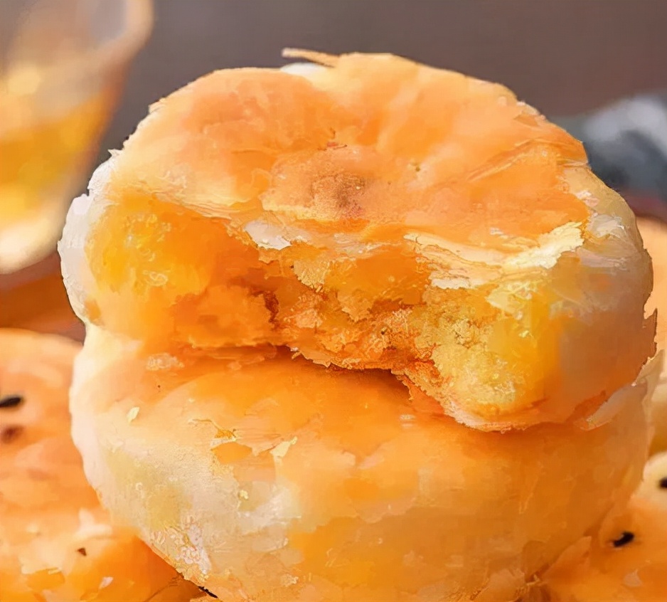 潮汕酥式绿豆饼的正宗做法,香酥脆的纯手工潮汕红豆绿豆饼