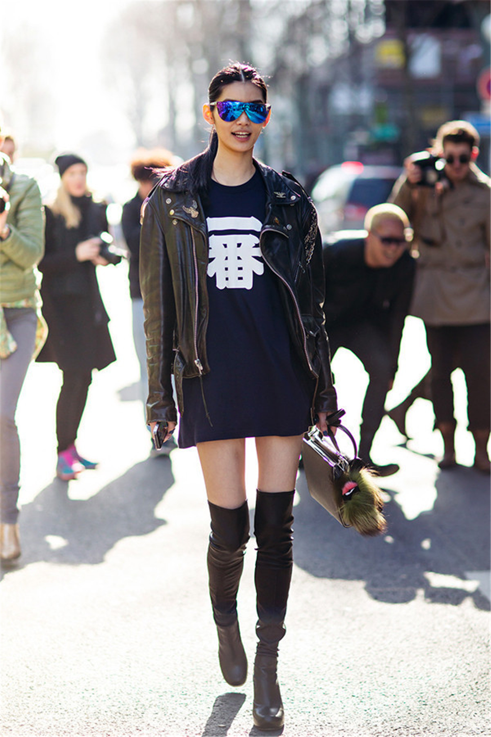 马丁靴加宽加肥厚底,马丁靴中筒靴洋气又高级