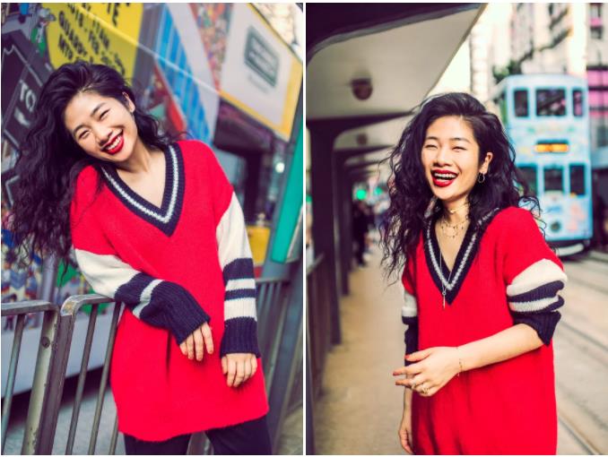 新中式红色日常穿搭,拒绝俗套的穿搭