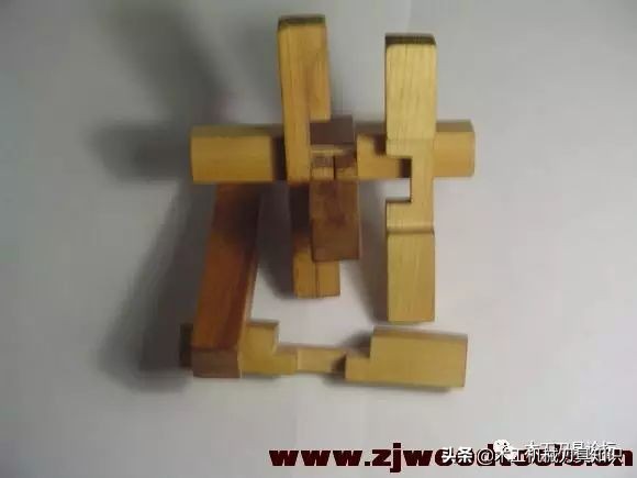 鲁班锁六柱印教程,鲁班锁四根怎么拼