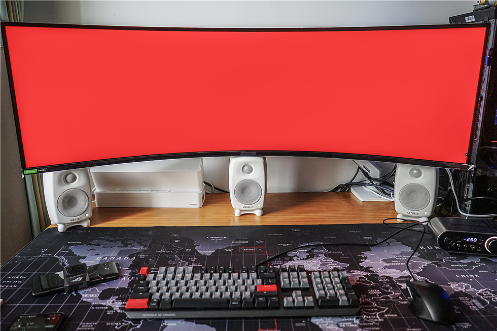 三星玄龙骑士49寸显示器测评144hz,49寸显示器曲率1500和1800