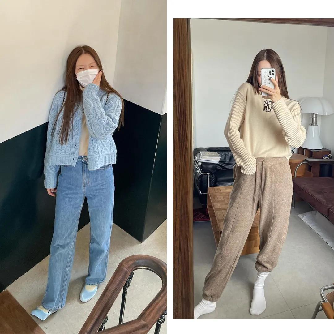 又暖和又酷的穿搭女,又一轮降温了保暖套装