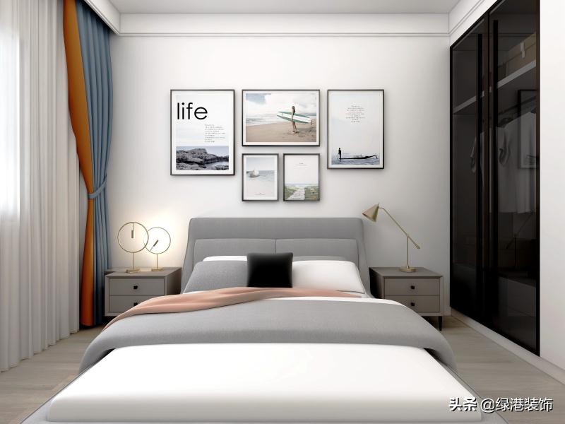 85平中海南北通透装修风格,中海康城73平装修