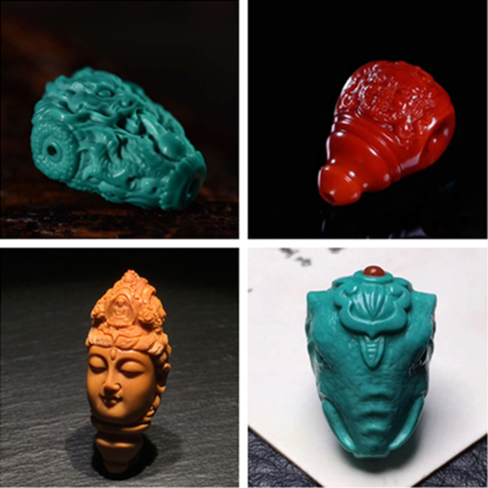 星月菩提三通配饰1000以上图片,常见文玩手串种类图解大全