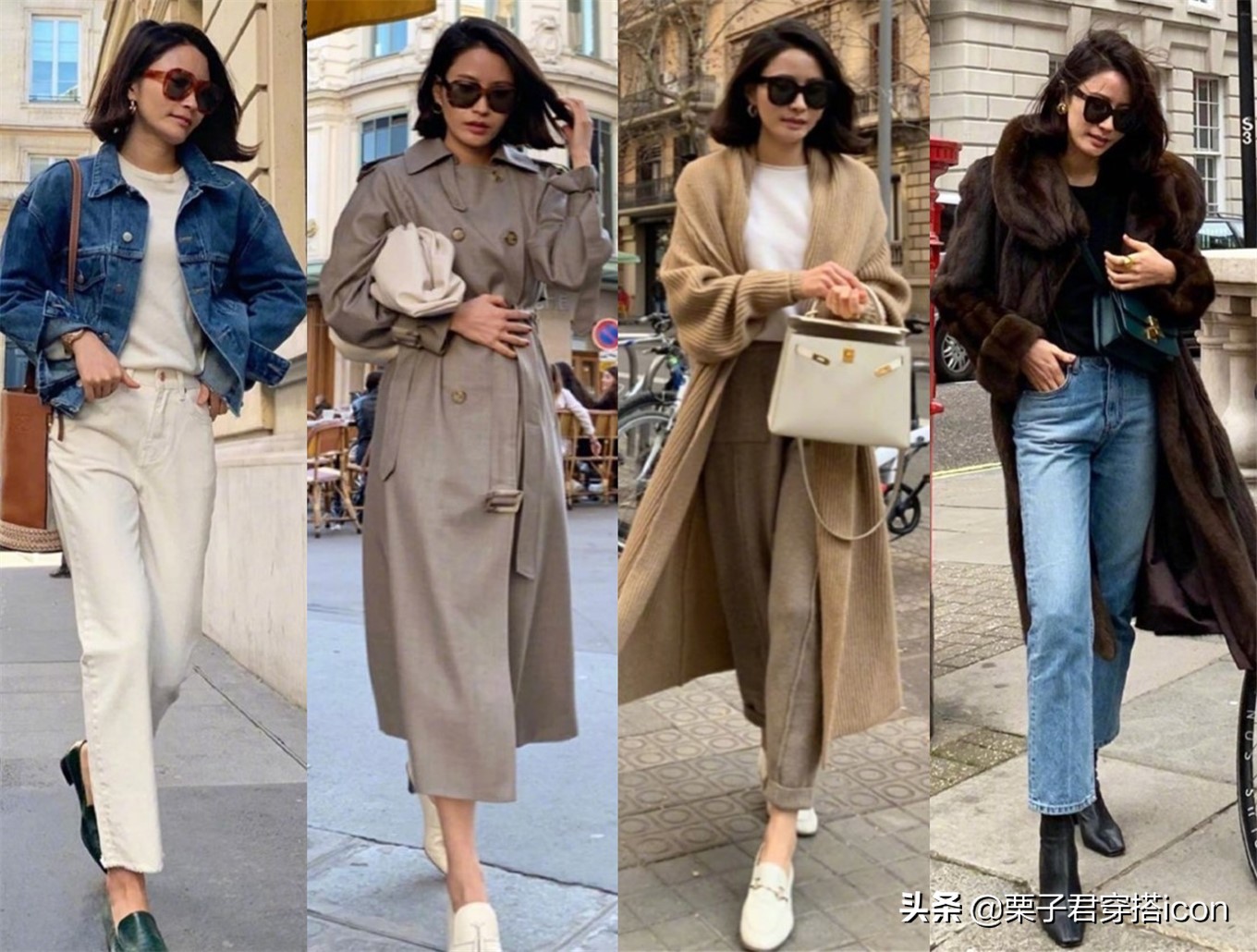 穿搭‖跟着博主学穿搭:Elborn冬日内搭巧搭配,浅色高级深色大气