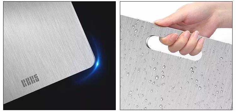 不锈钢防霉抗菌砧板,德国304不锈钢菜板抑菌双面