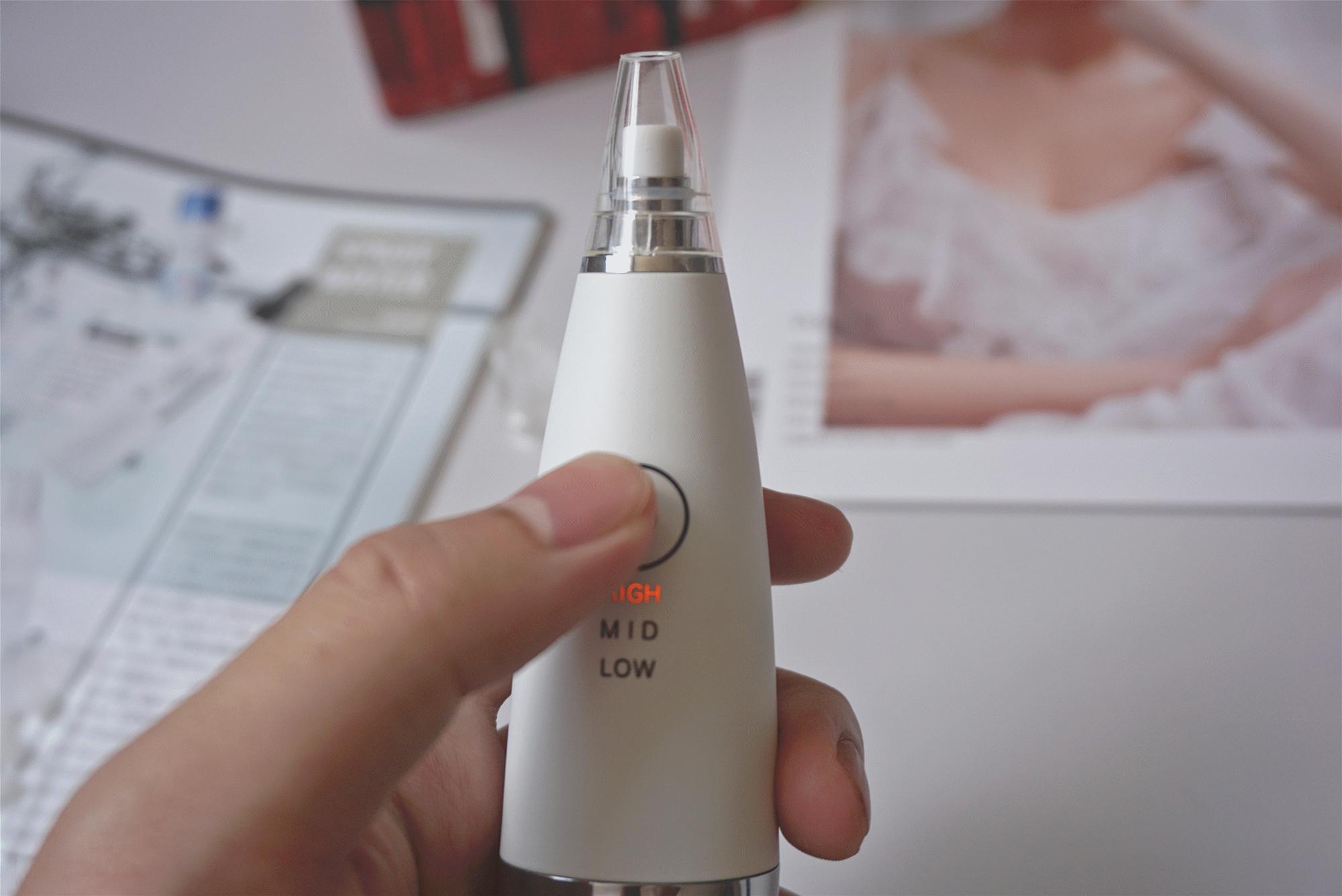 小米有品inface温感小气泡黑头仪,小米有品黑头仪怎么开机