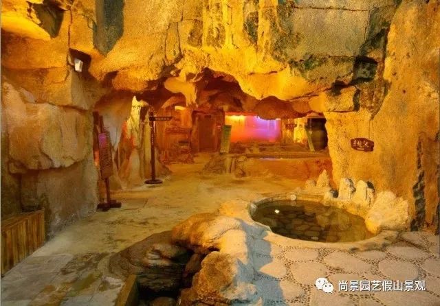 溶洞钟乳石假山制作,人造影壁石假山价格