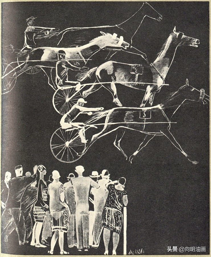 苏联人民艺术家,苏联画家亚历山大杰伊涅卡