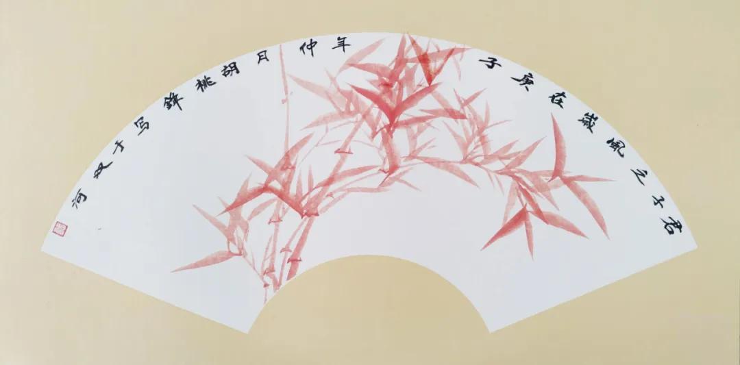 水墨淋漓中感悟竹的神韵与气节一一仁美学员作品展示