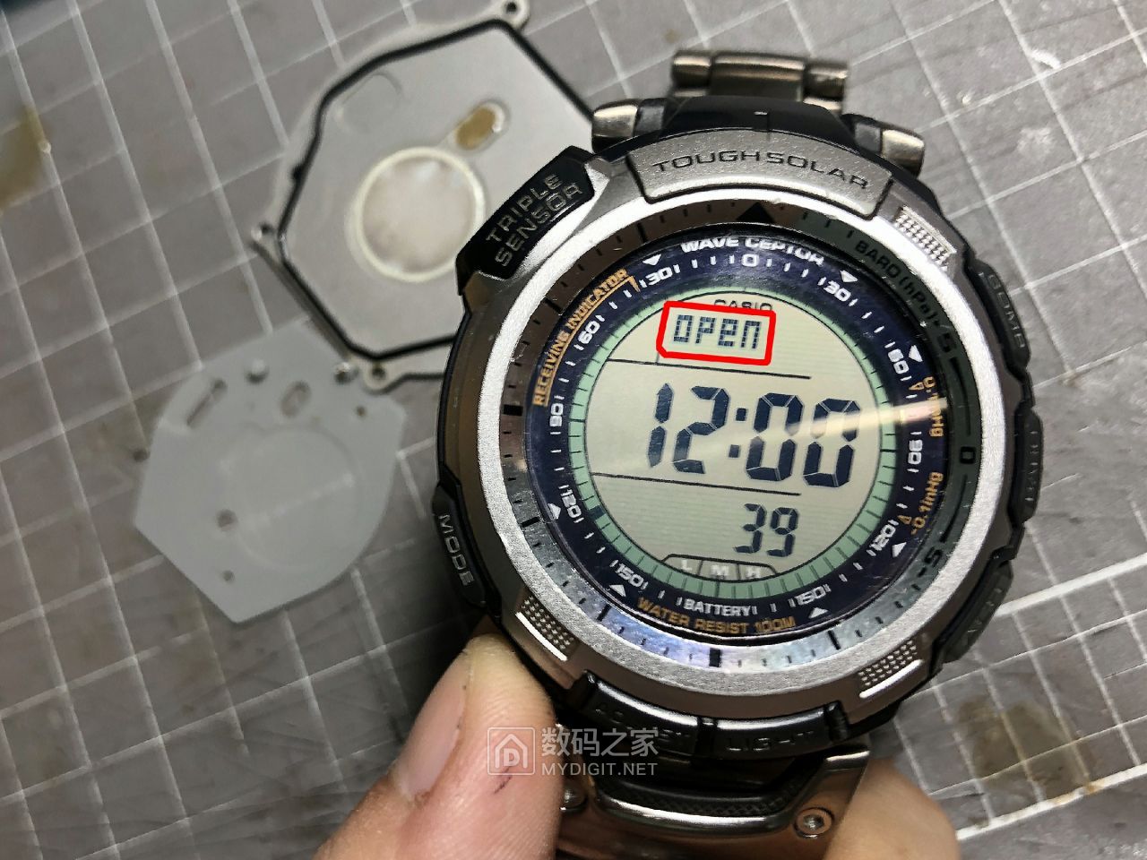 卡西欧手表ga1100更换电池,卡西欧手表ga1100电池更换视频