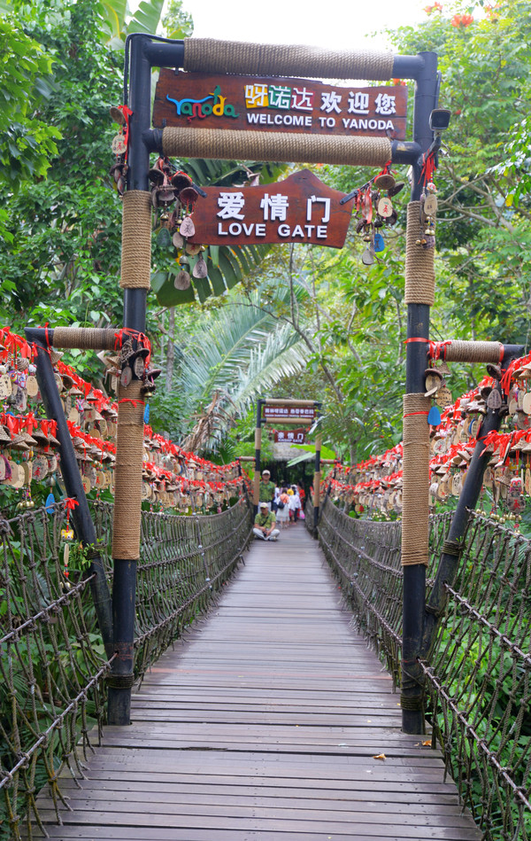 海南呀诺达热带雨林文化旅,三亚诺达雨林旅游攻略