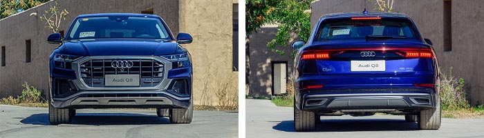 奥迪q8两门四座价格,奥迪q8奔驰glecoupe宝马x6测评