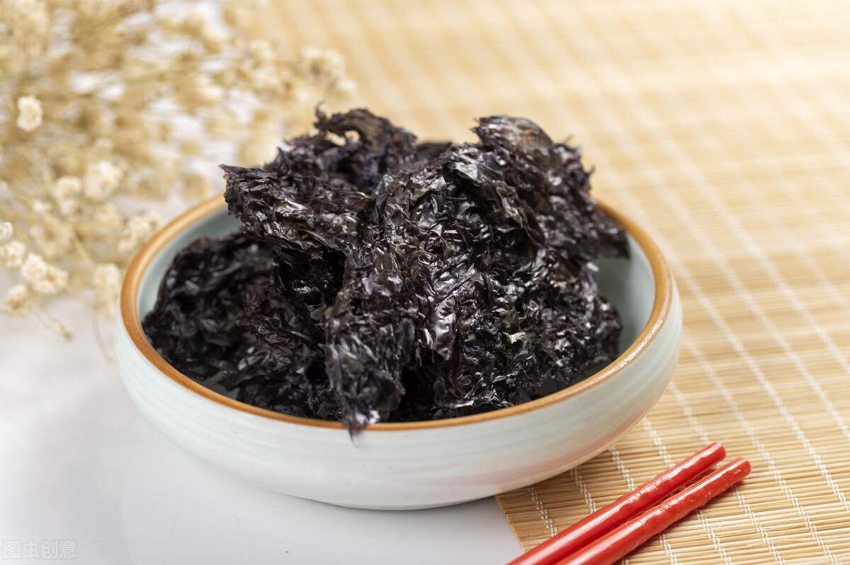 真紫菜和假紫菜烧着的区别,什么品牌的紫菜是真正的紫菜
