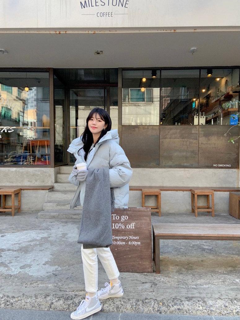 穿搭韩国小姐姐日常穿搭look,韩国小姐姐的日常穿搭