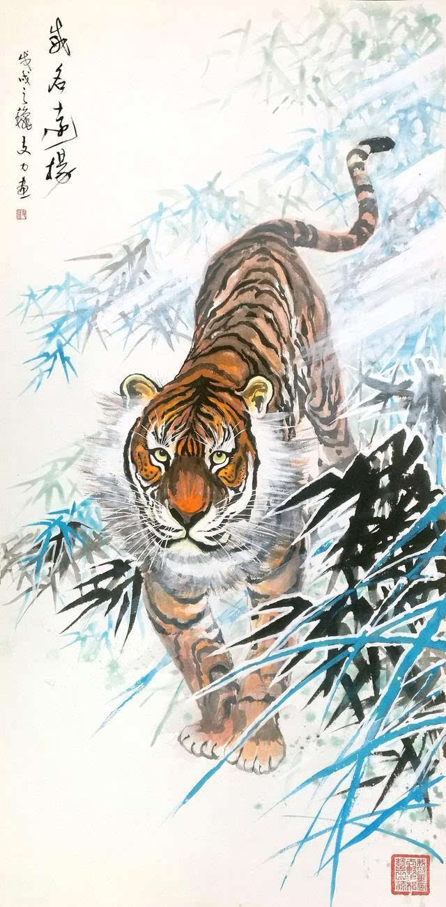 腾飞之黑马阳刚之气韵——著名军旅画家支力画作鉴赏