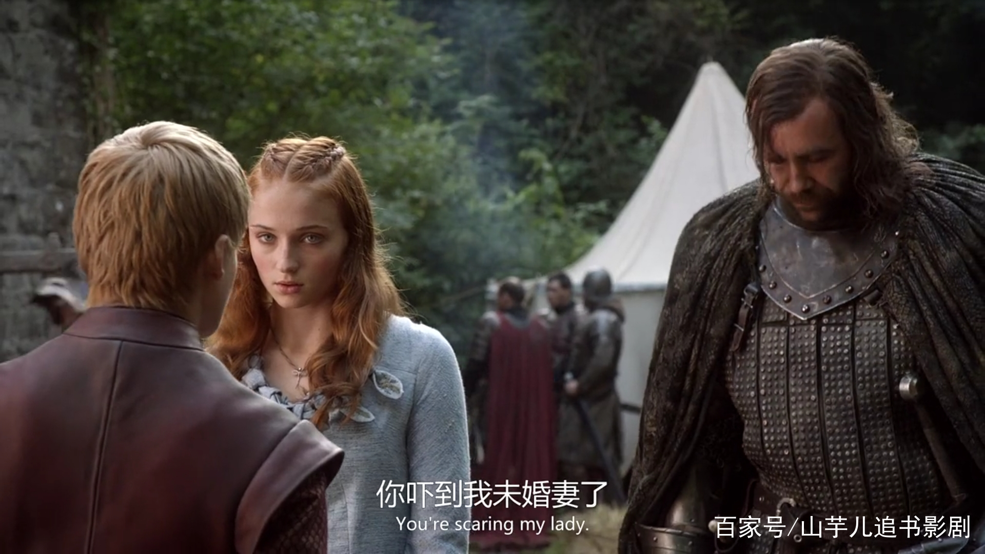 权力的游戏阿丽亚和女巫,权力的游戏野人与女骑士