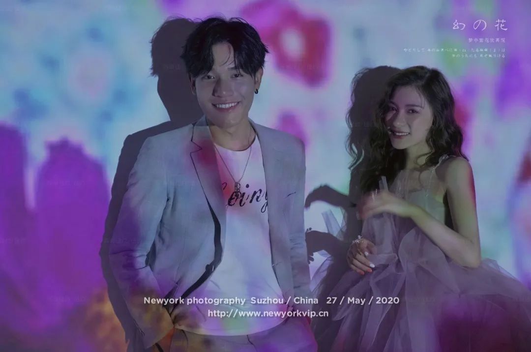《幻の花》圆你一个梦幻的婚纱照梦