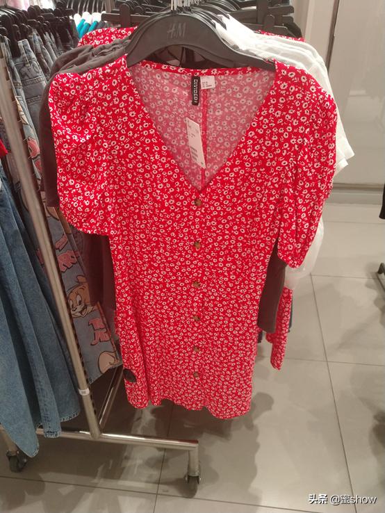 hm裙子夏季,hm新品穿搭女