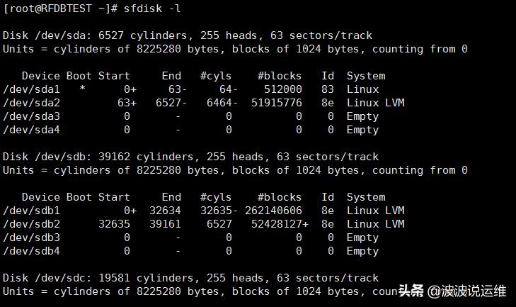 详解Linux获取启动盘路径命令--fdisk、sfdisk-l、lsblk