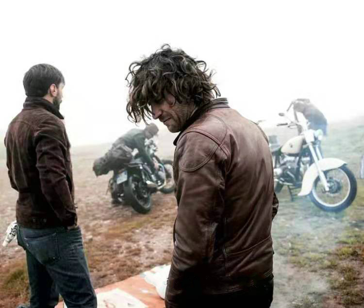 罗蒙复古机车皮衣,想玩机车入门款