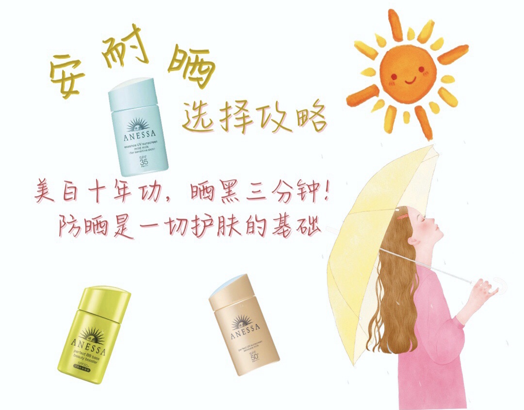 安耐晒防晒霜测评推荐,安耐晒防晒霜哪种好用又持久