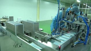 口罩生产线1000条,商用一次性口罩生产线视频