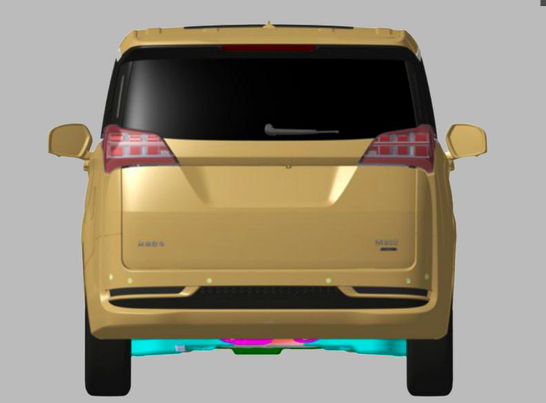 众泰mpv七座车什么时候上市,众泰mpv七座车型尾部