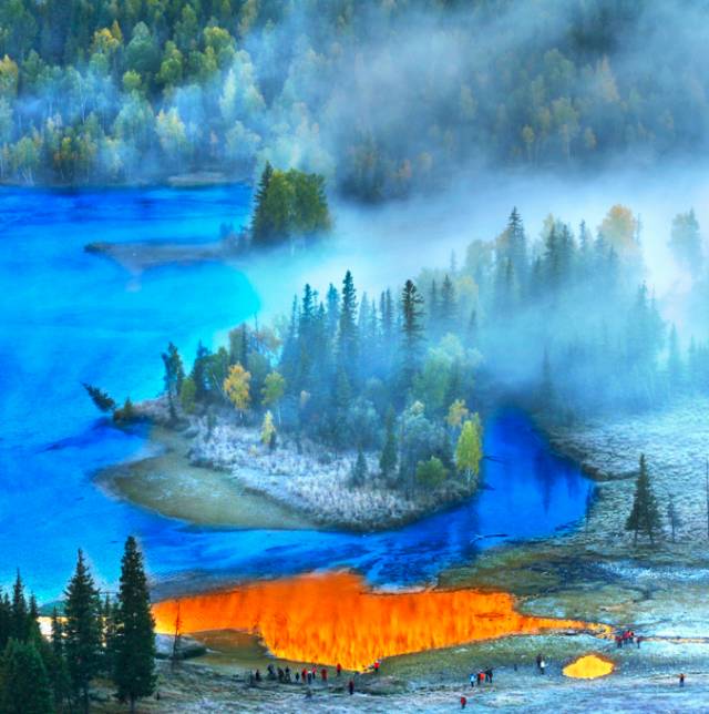 阿勒泰秋季旅行,新疆旅行阿勒泰秋天